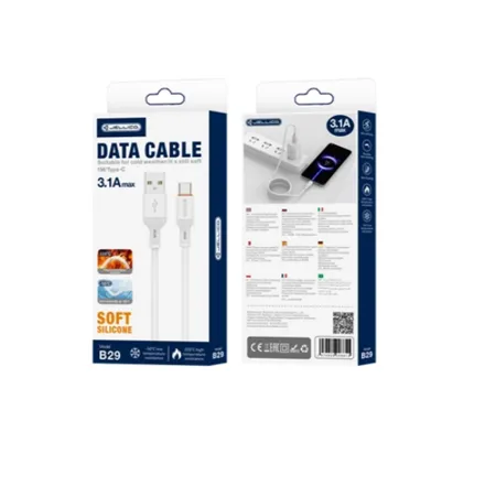 Cablu de date B29 Type-C / Negru